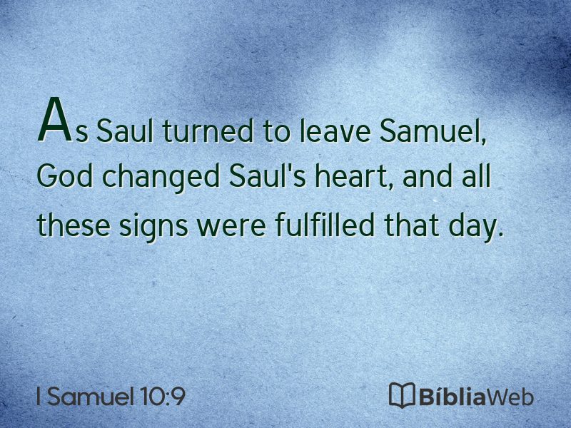 I Samuel 10:9 em imagem para compartilhar