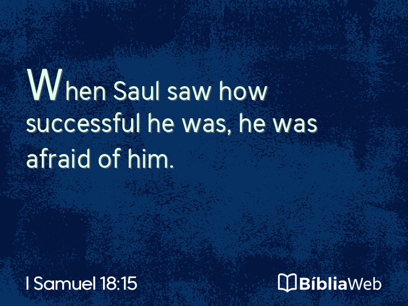 I Samuel 18:15 em imagem para compartilhar