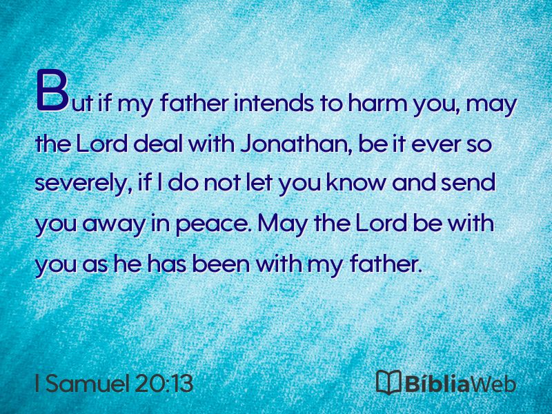 I Samuel 20:13 em imagem para compartilhar