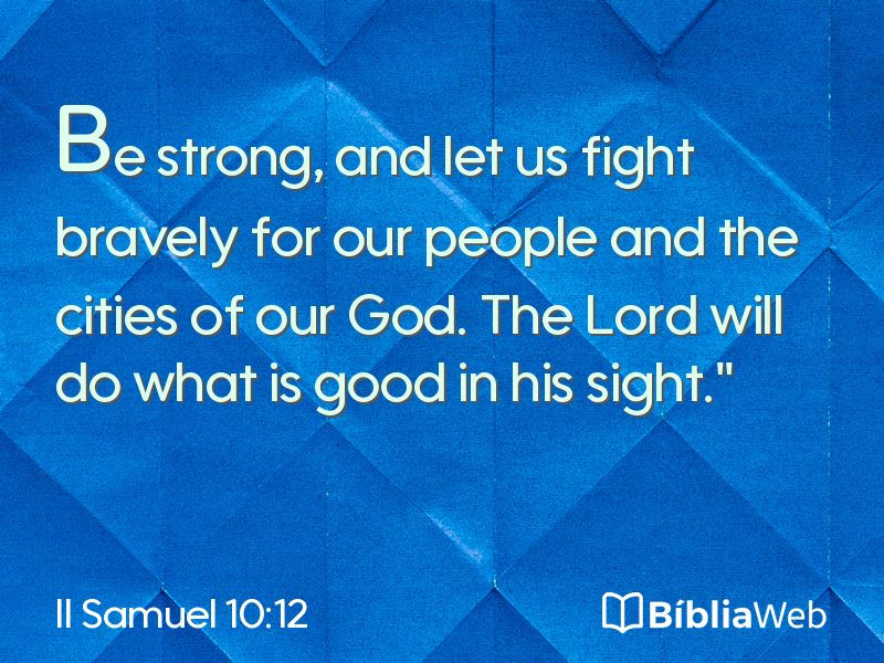 II Samuel 10:12 em imagem para compartilhar