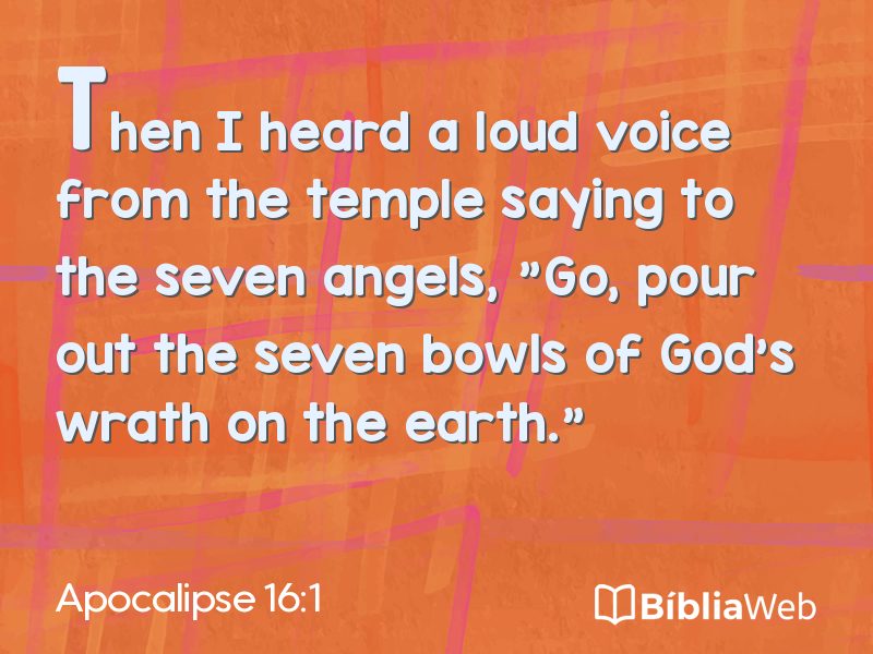 Apocalipse 16:1 em imagem para compartilhar