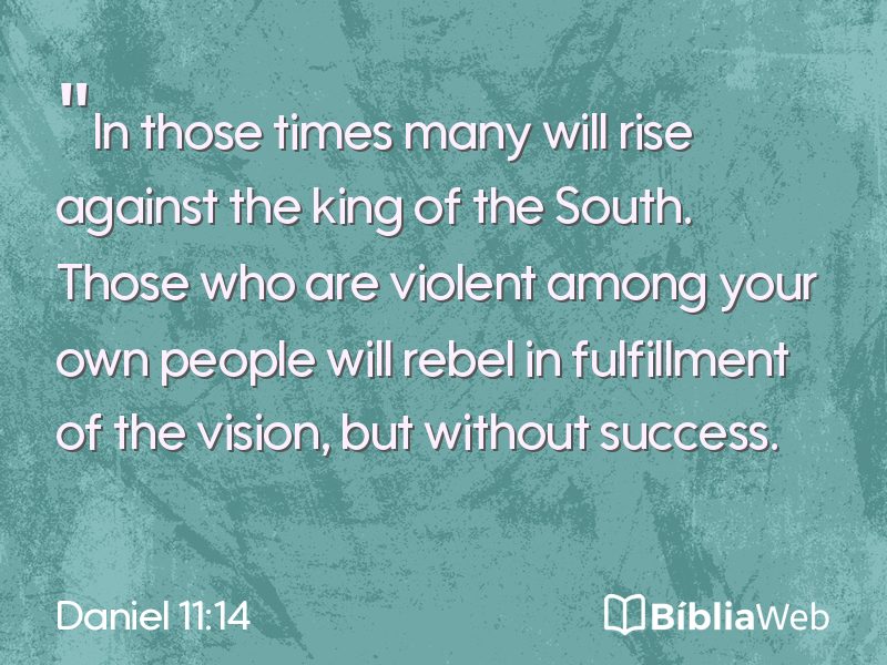 Daniel 11:14 em imagem para compartilhar