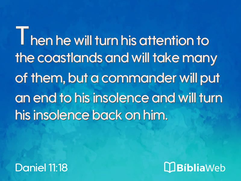 Daniel 11:18 em imagem para compartilhar