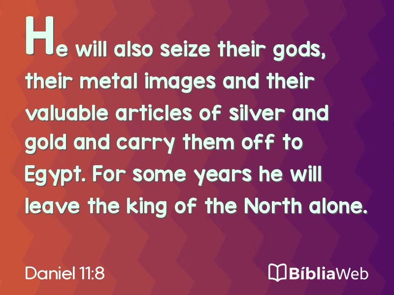Daniel 11:8 em imagem para compartilhar
