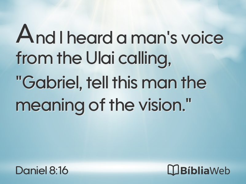 Daniel 8:16 em imagem para compartilhar