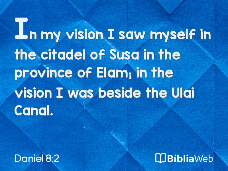 Daniel 8:2 em imagem para compartilhar