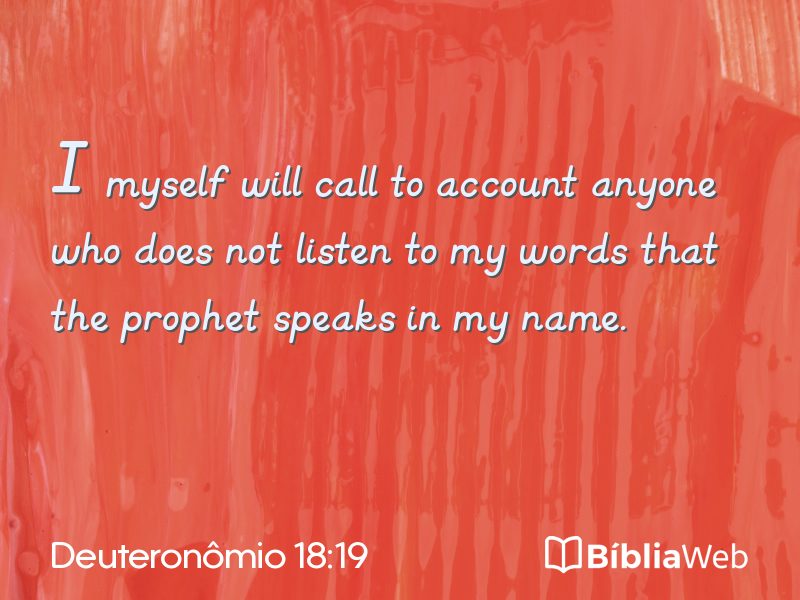 Deuteronômio 18:19 em imagem para compartilhar