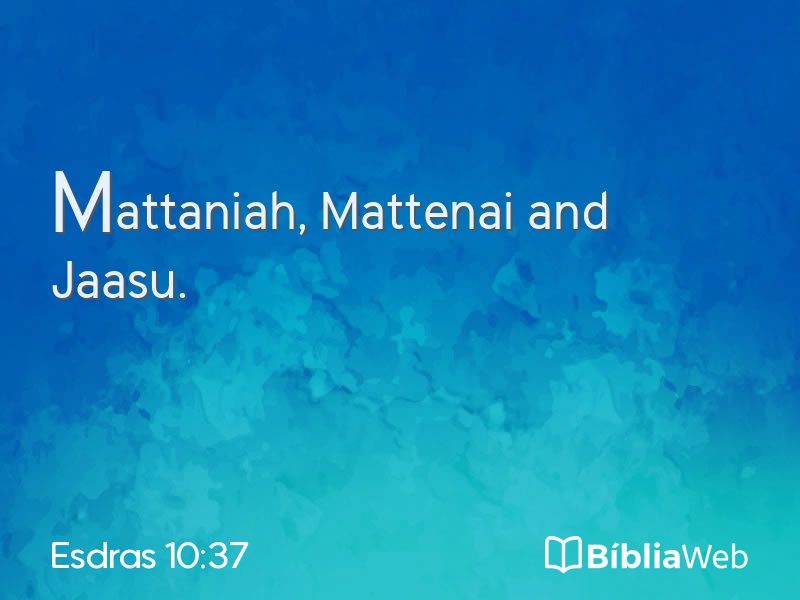 Esdras 10:37 em imagem para compartilhar