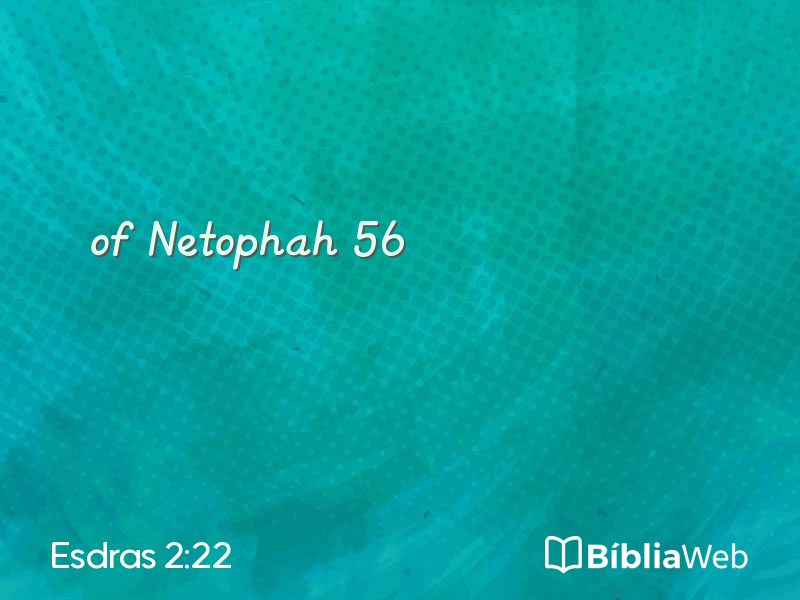Esdras 2:22 em imagem para compartilhar