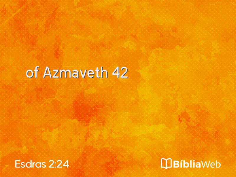 Esdras 2:24 em imagem para compartilhar