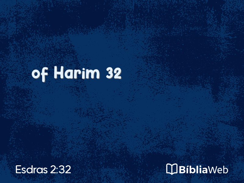 Esdras 2:32 em imagem para compartilhar