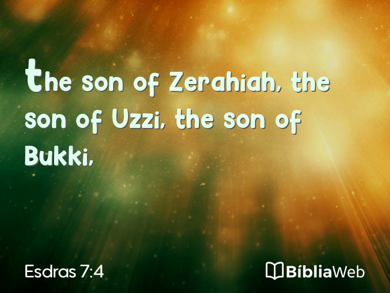 Esdras 7:4 em imagem para compartilhar