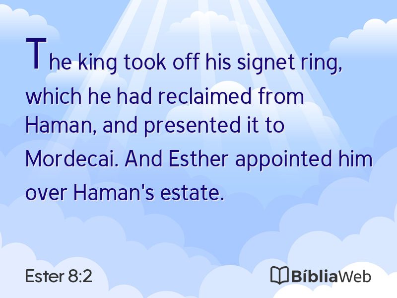 Ester 8:2 em imagem para compartilhar