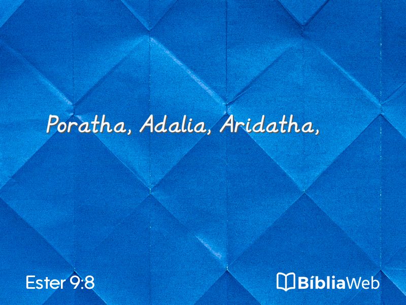 Ester 9:8 em imagem para compartilhar