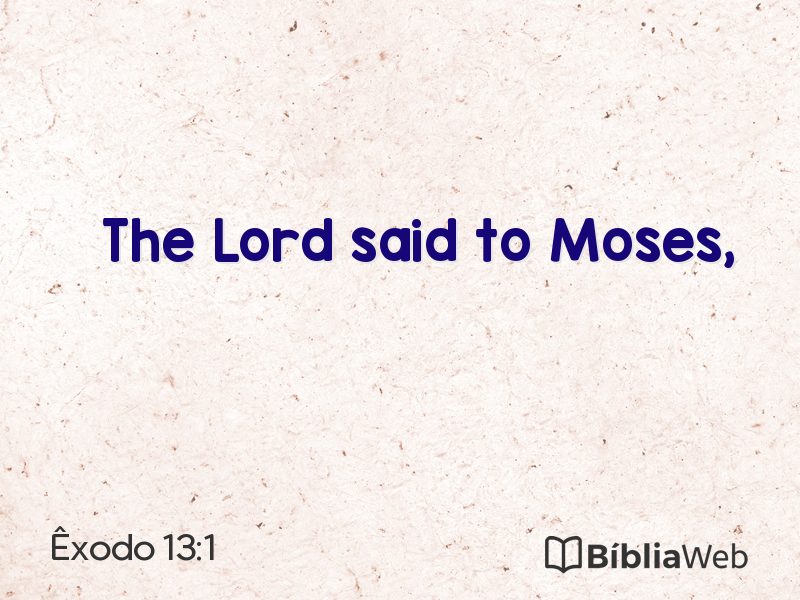 Êxodo 13:1 em imagem para compartilhar