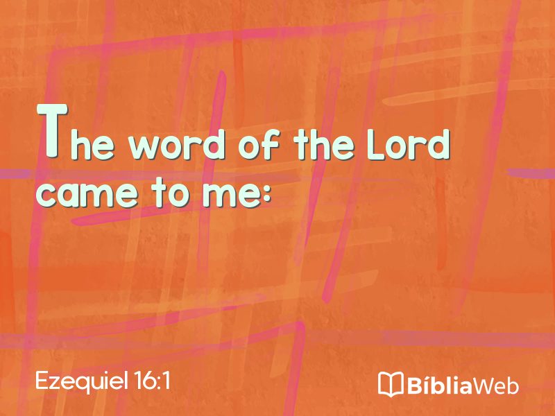 Ezequiel 16:1 em imagem para compartilhar
