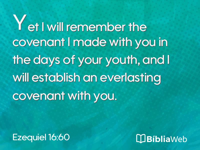Ezequiel 16:60 em imagem para compartilhar