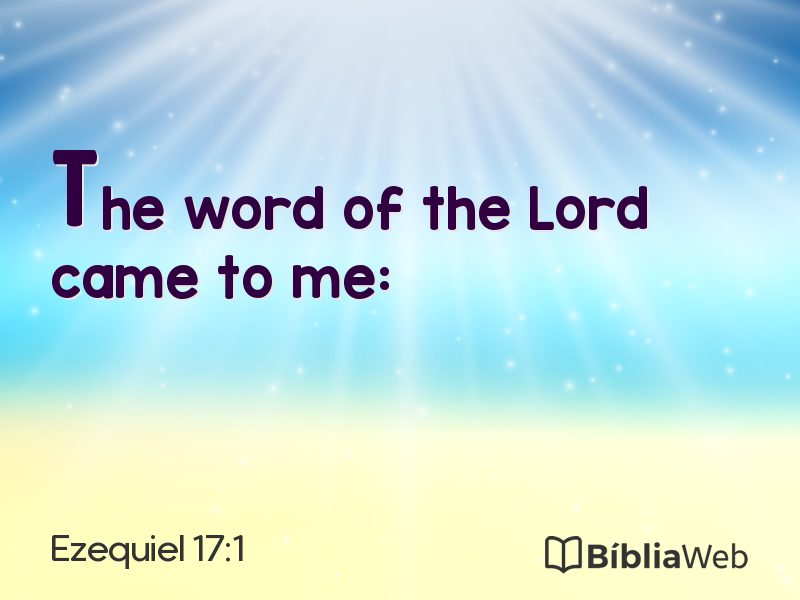 Ezequiel 17:1 em imagem para compartilhar