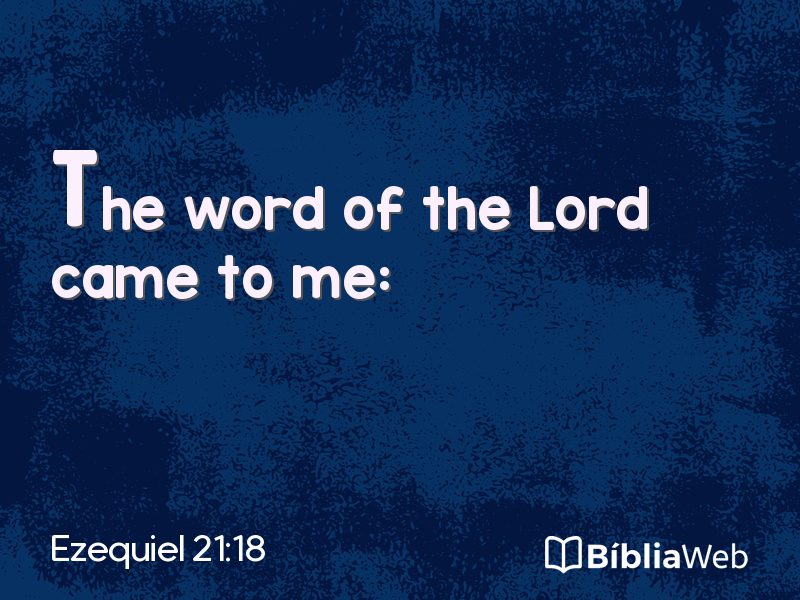Ezequiel 21:18 em imagem para compartilhar