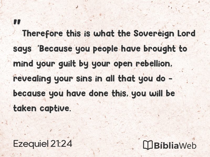 Ezequiel 21:24 em imagem para compartilhar