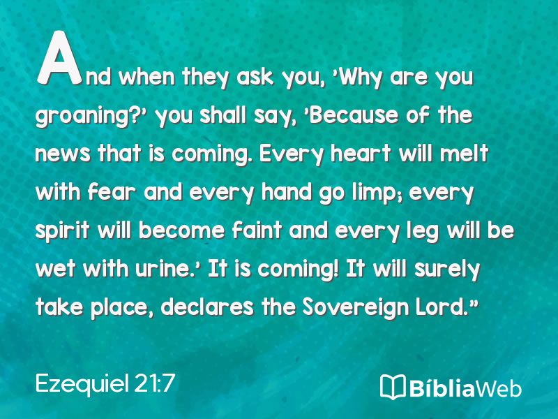 Ezequiel 21:7 em imagem para compartilhar