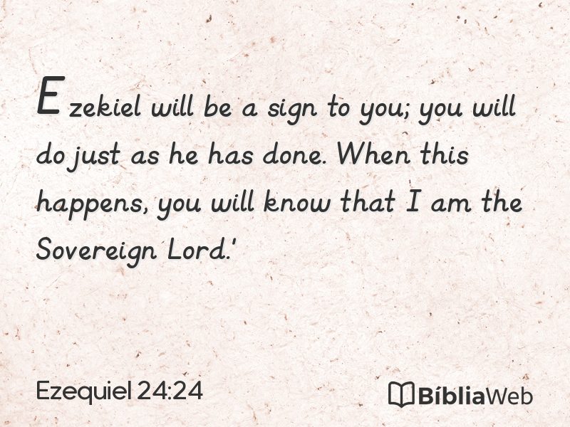 Ezequiel 24:24 em imagem para compartilhar