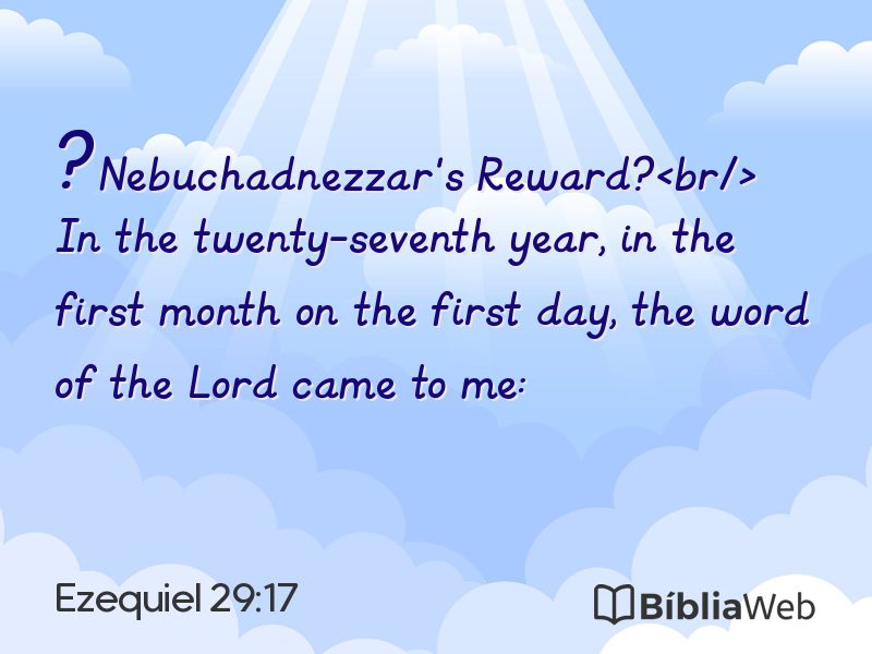 Ezequiel 29:17 em imagem para compartilhar