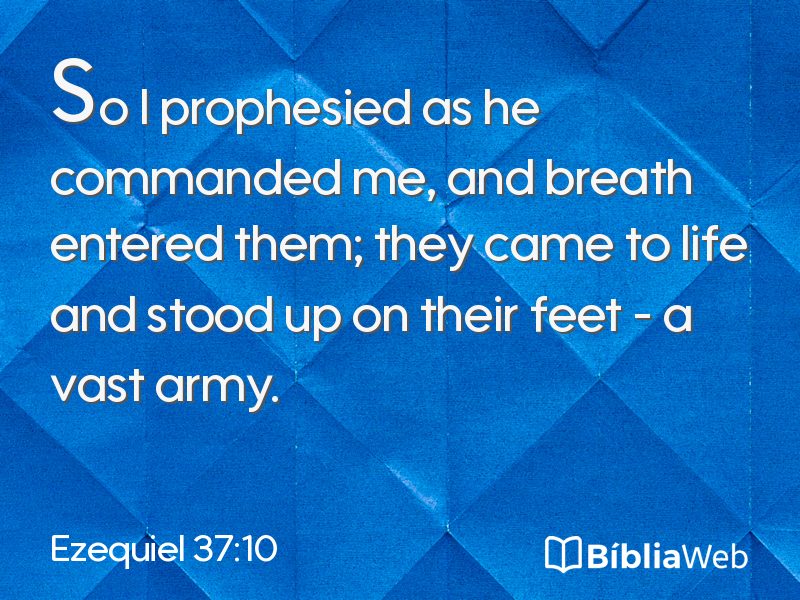 Ezequiel 37:10 em imagem para compartilhar
