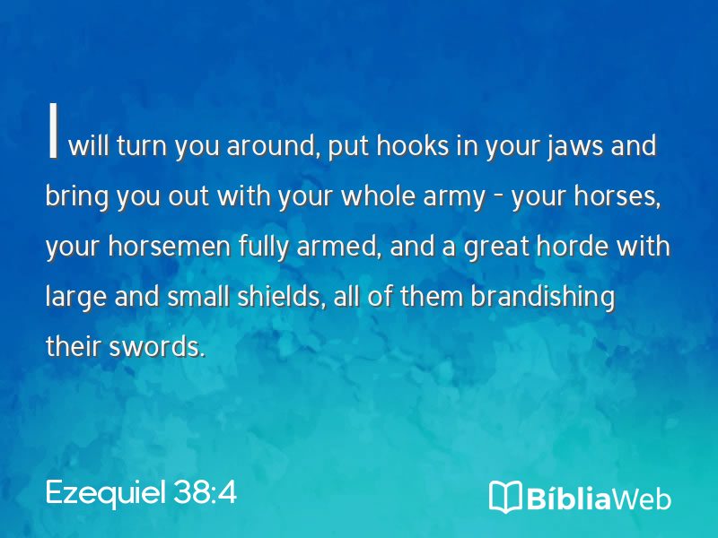 Ezequiel 38:4 em imagem para compartilhar