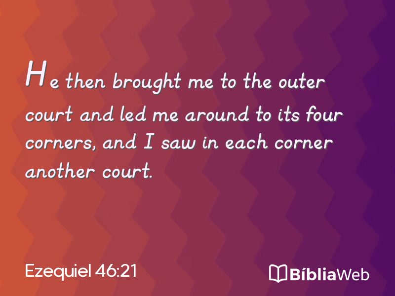 Ezequiel 46:21 em imagem para compartilhar