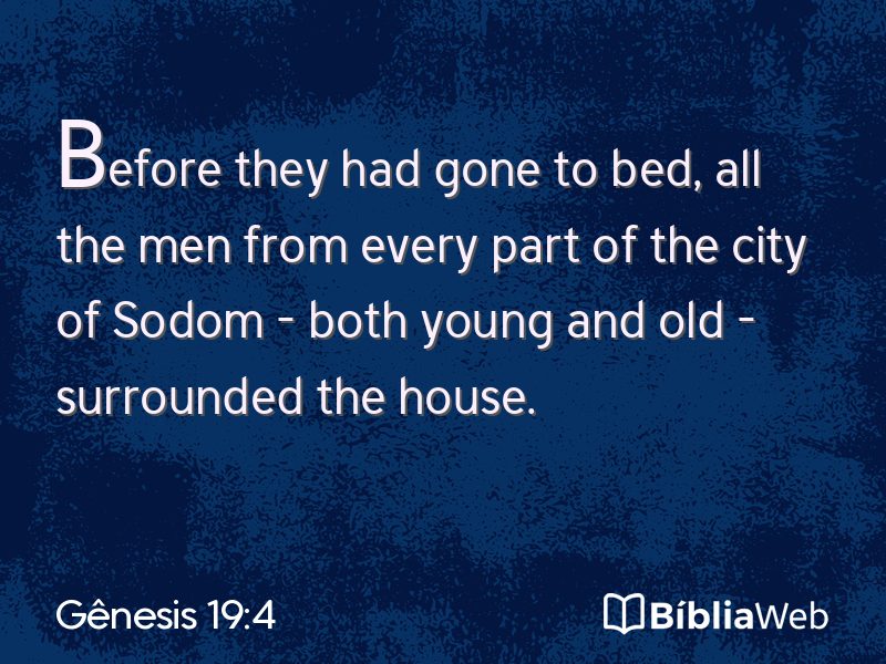 Gênesis 19:4 em imagem para compartilhar