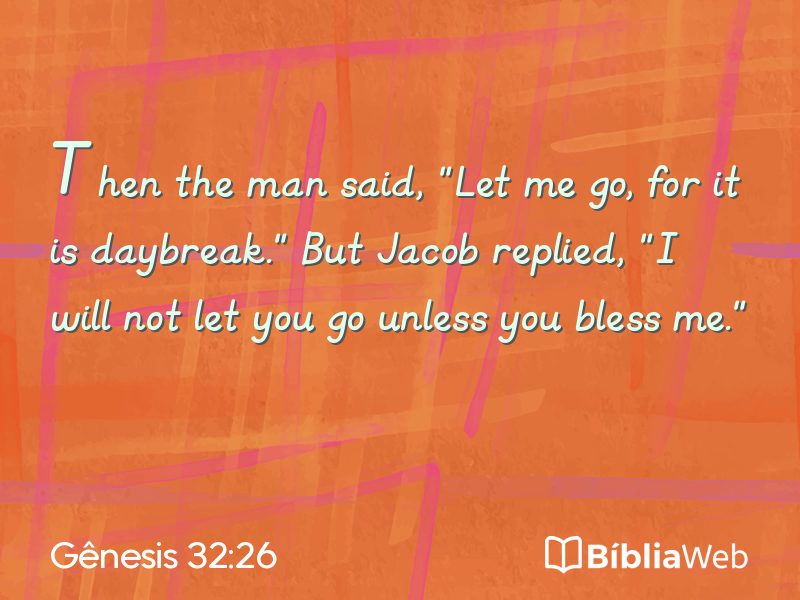 Gênesis 32:26 em imagem para compartilhar