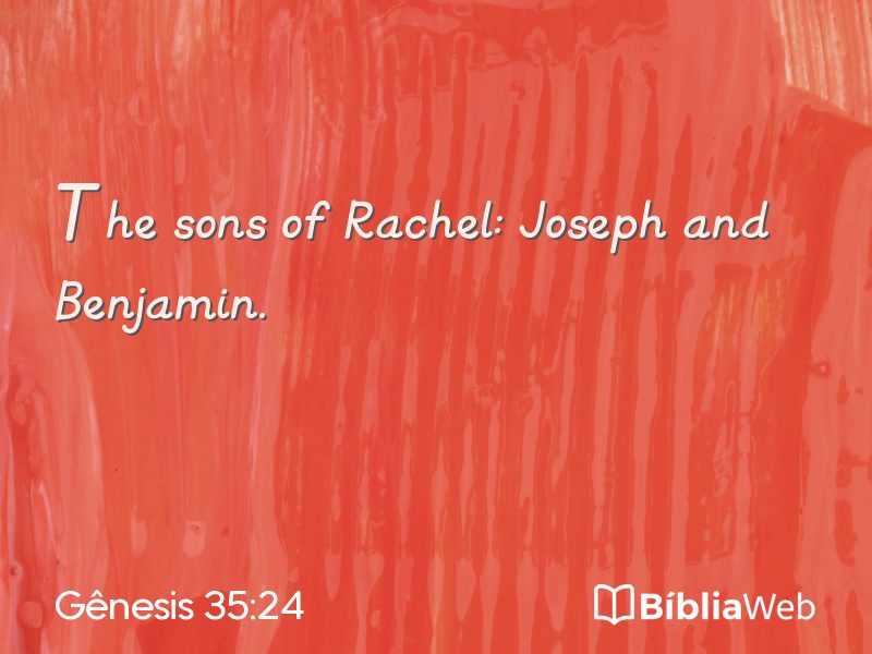 Gênesis 35:24 em imagem para compartilhar