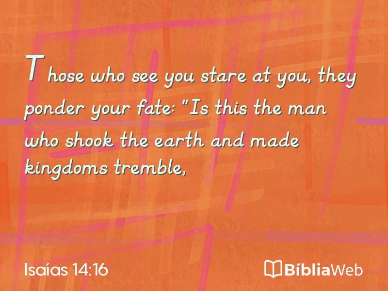 Isaías 14:16 em imagem para compartilhar