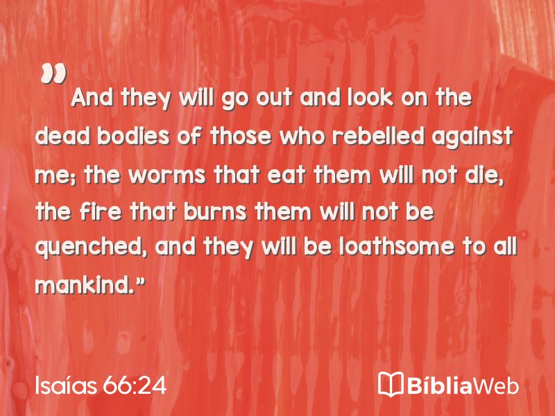 Isaías 66:24 em imagem para compartilhar