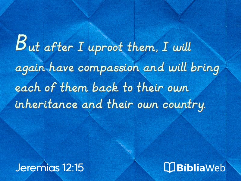 Jeremias 12:15 em imagem para compartilhar