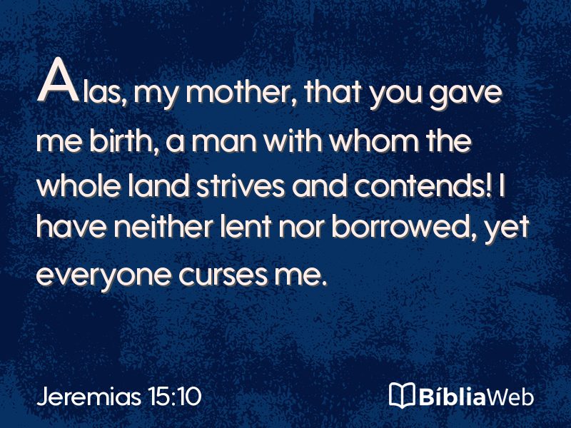 Jeremias 15:10 em imagem para compartilhar