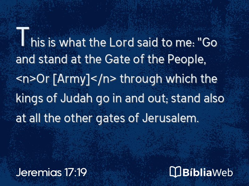 Jeremias 17:19 em imagem para compartilhar
