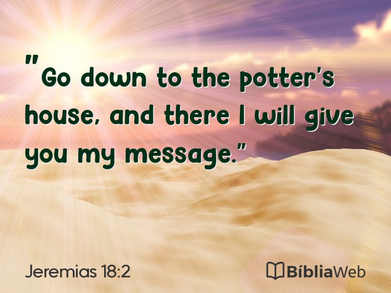Jeremias 18:2 em imagem para compartilhar