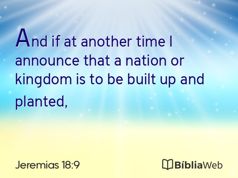 Jeremias 18:9 em imagem para compartilhar