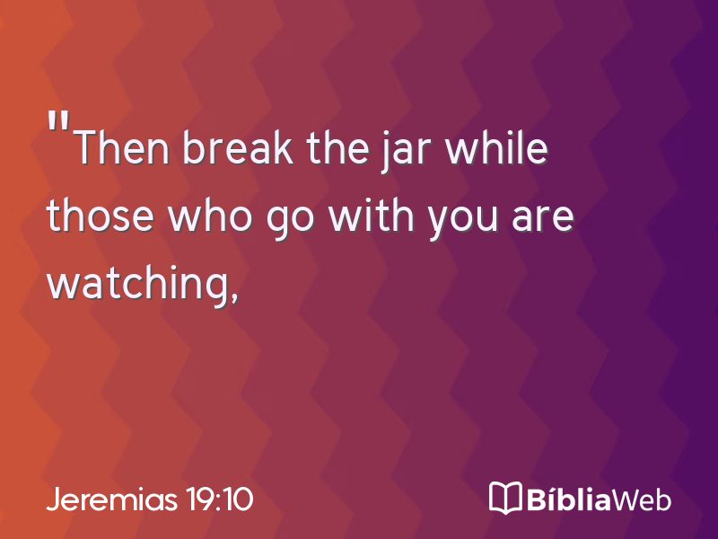 Jeremias 19:10 em imagem para compartilhar