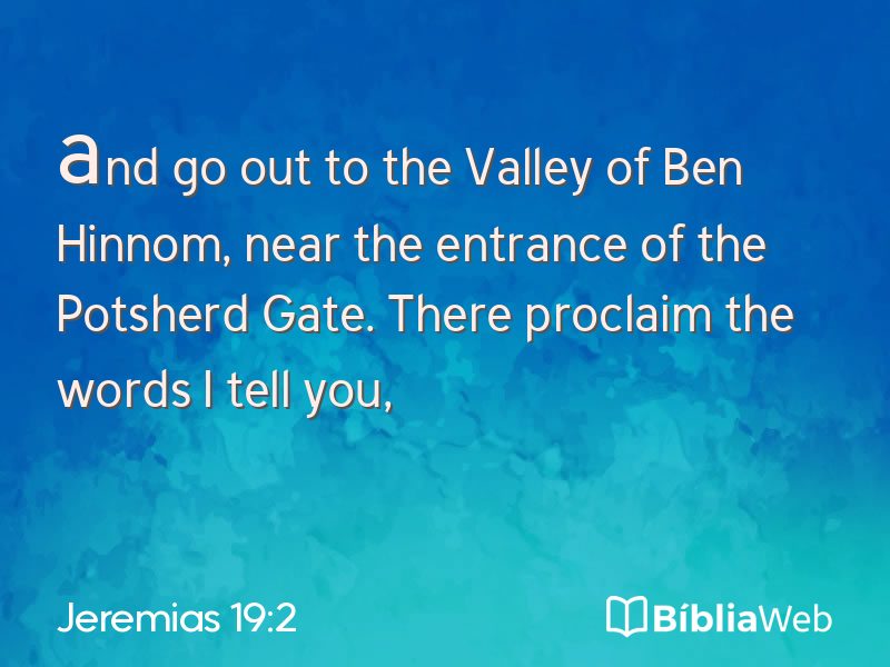 Jeremias 19:2 em imagem para compartilhar