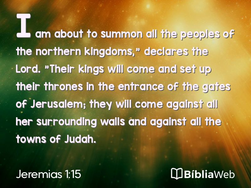 Jeremias 1:15 em imagem para compartilhar