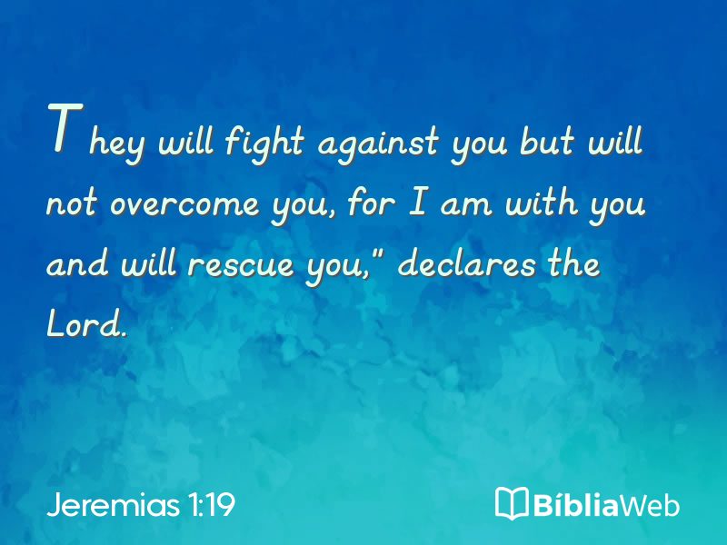 Jeremias 1:19 em imagem para compartilhar