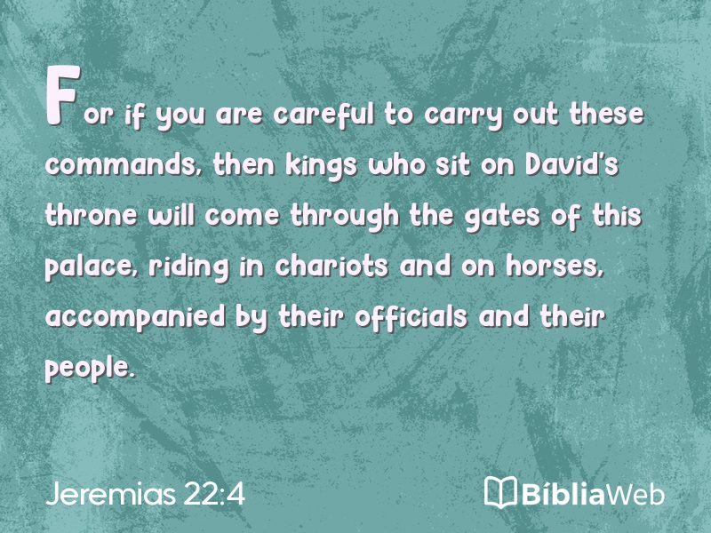 Jeremias 22:4 em imagem para compartilhar