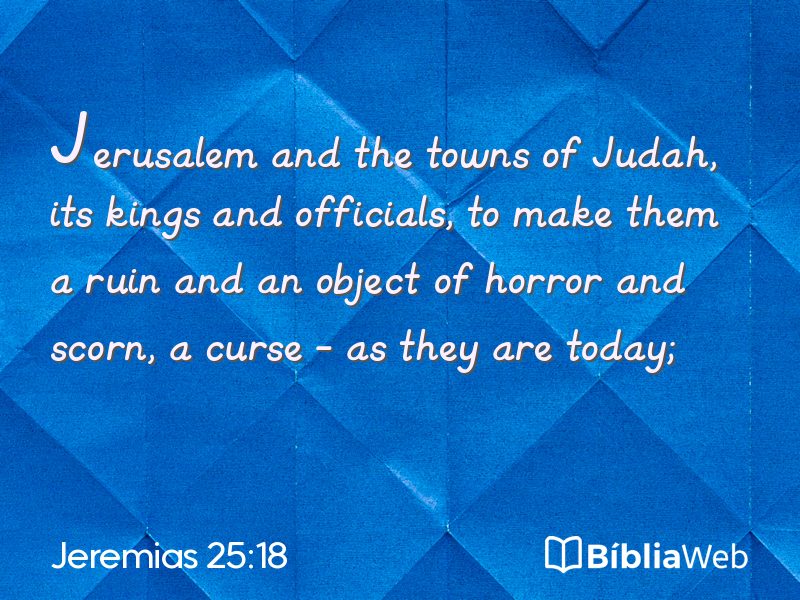 Jeremias 25:18 em imagem para compartilhar