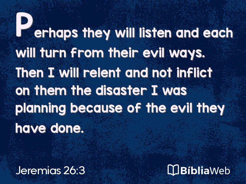 Jeremias 26:3 em imagem para compartilhar