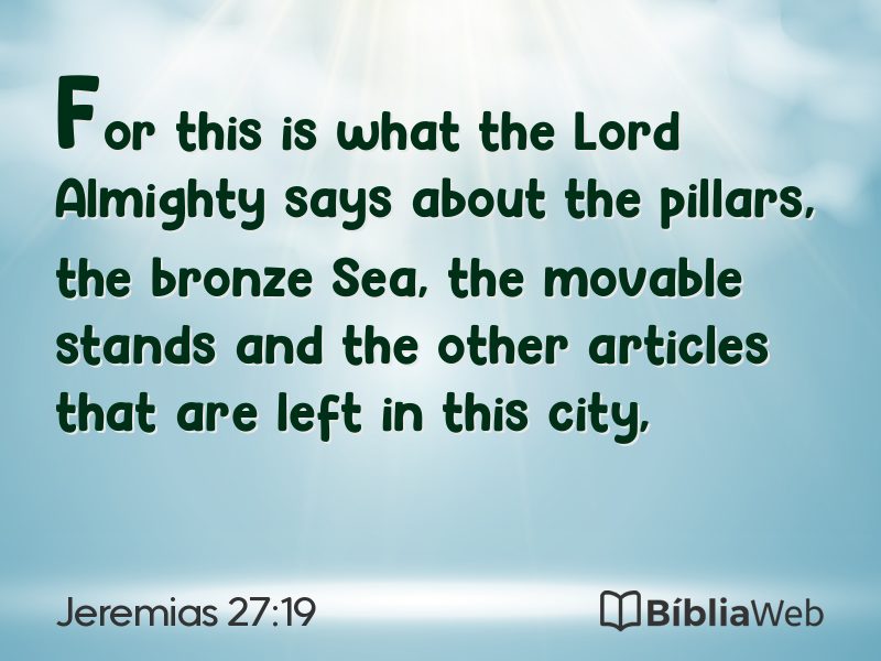 Jeremias 27:19 em imagem para compartilhar