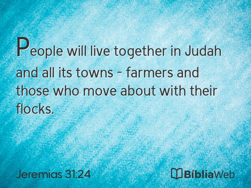 Jeremias 31:24 em imagem para compartilhar