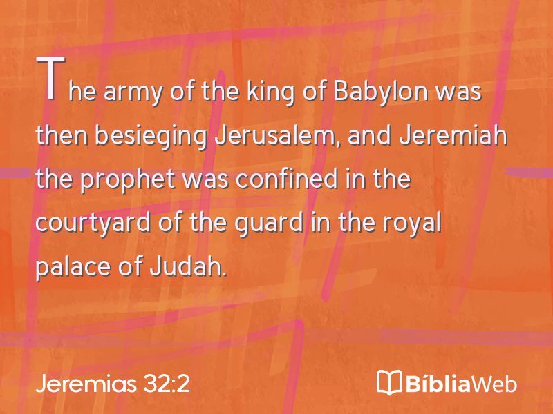 Jeremias 32:2 em imagem para compartilhar